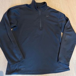 Nike fit 1/4 zip pull over